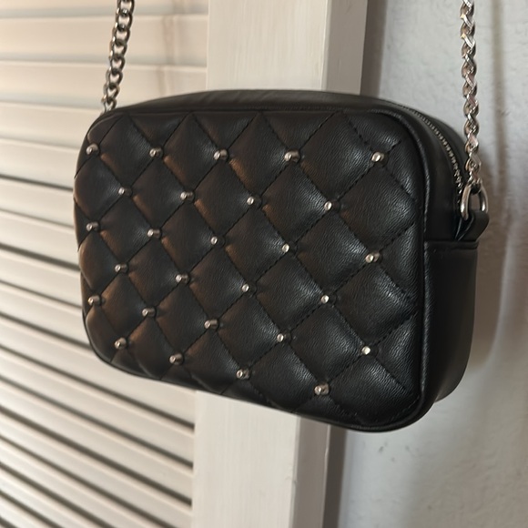 Rebecca Minkoff Small Black Studded Quilt Crossbody NWT - Picture 5 of 6